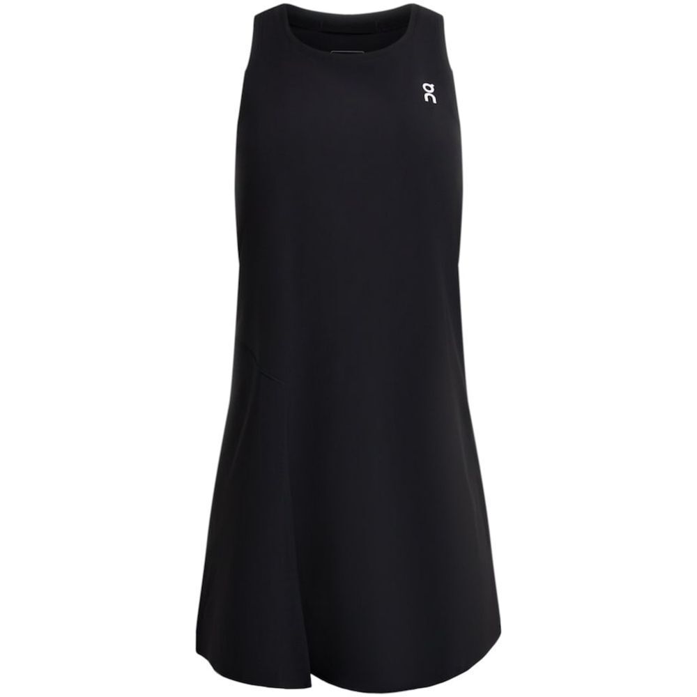 On Running Women's Court Tennis Sleek Black Athletic Dress With Shorts Medium - Picture 2 of 11